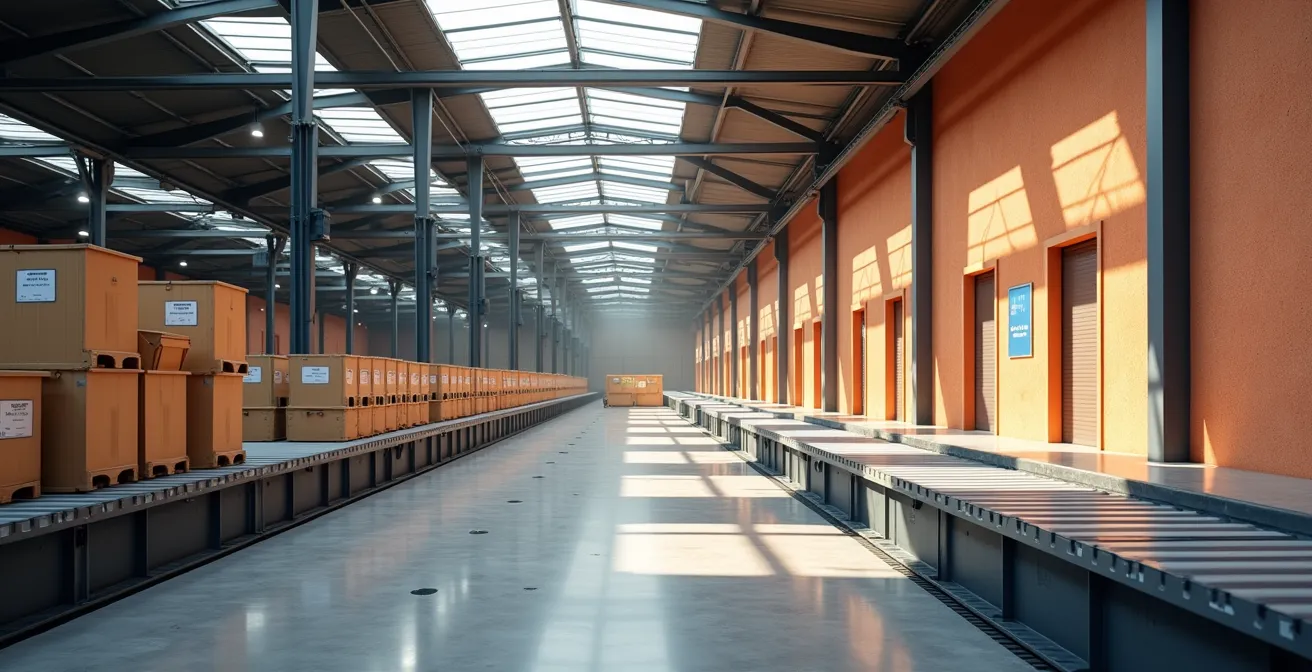 Flujo de logística inversa para recuperación de productos en economía circular