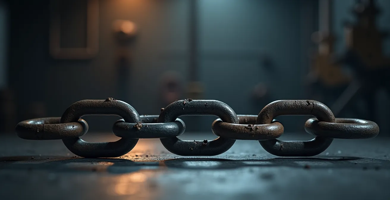 Diagrama visual de matriz de criticidad con indicadores de riesgo en puertos españoles clave