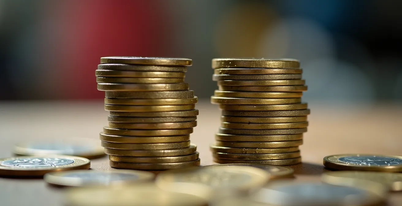 Comparación visual del coste total de propiedad entre proveedores