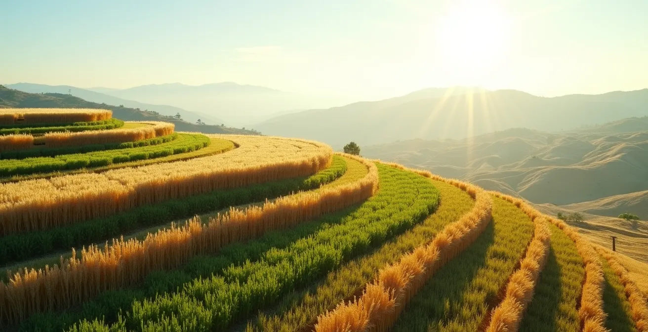 Visualización de estrategia de cobertura por capas para gestión de divisas