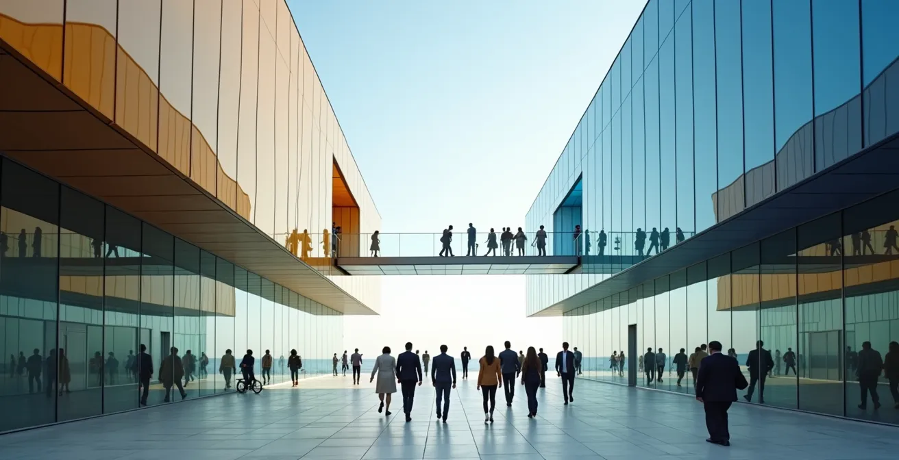 Representación visual del modelo spin-off interno en empresas españolas